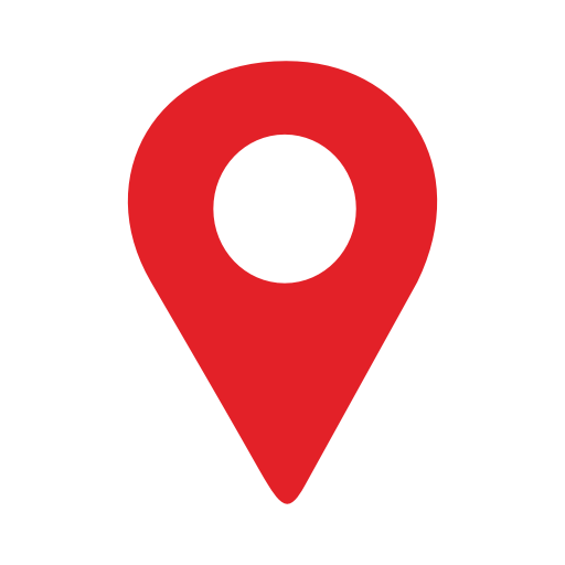 Ícone de localização vermelho