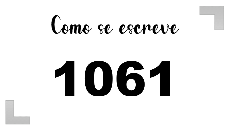 Imagem do número 1061