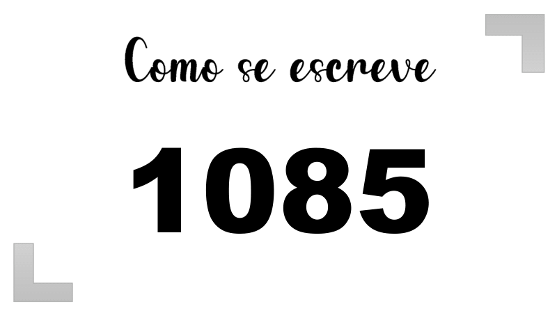 Imagem do número 1085