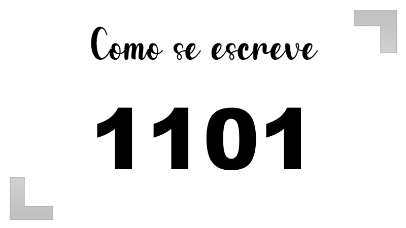 Imagem do número 1101