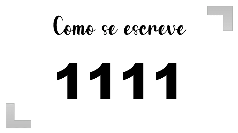 Imagem do número 1111