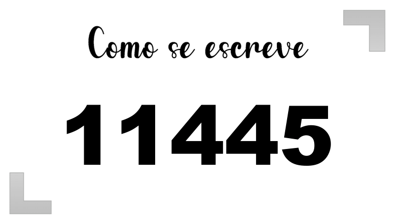 Imagem do número 11445
