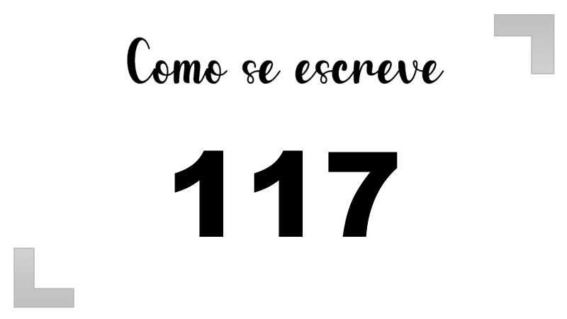 Como se Escreve 117