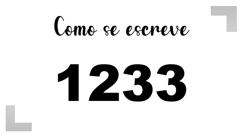 Imagem do número 1233