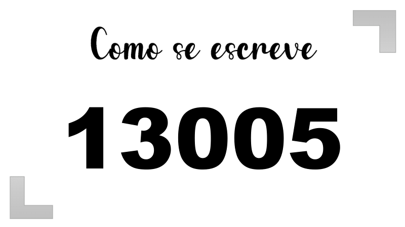 Imagem do número 13005