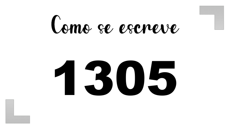 Imagem do número 1305