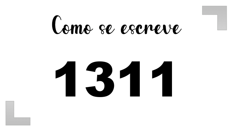 Imagem do número 1311