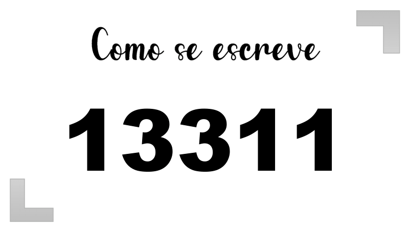 Imagem do número 13311