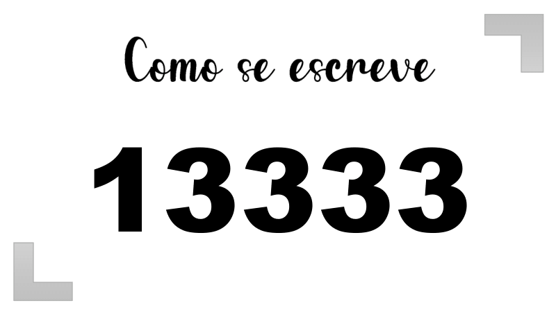 Imagem do número 13333