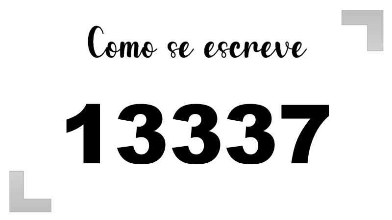 Imagem do número 13337