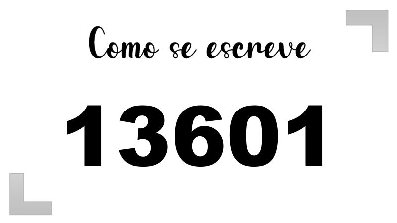 Imagem do número 13601
