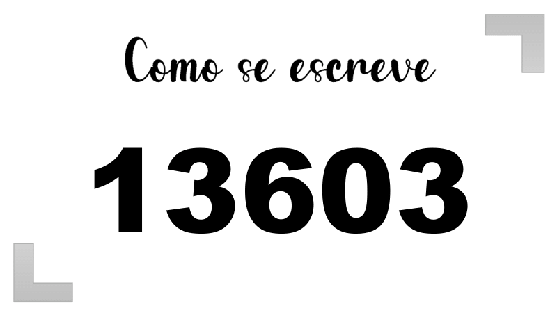 Imagem do número 13603