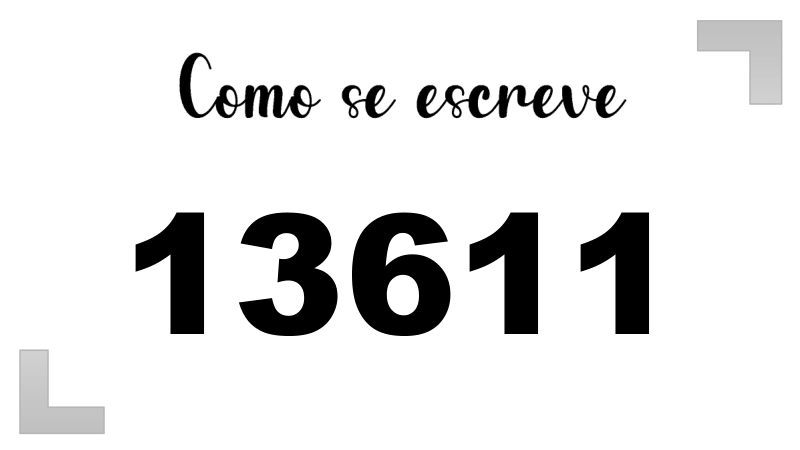 Imagem do número 13611