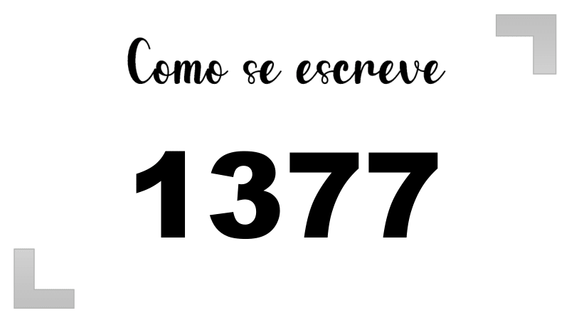 Imagem do número 1377