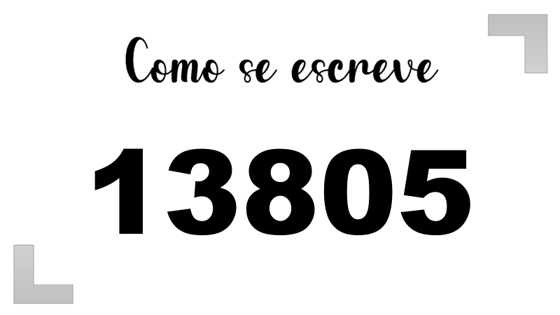 Imagem do número 13805