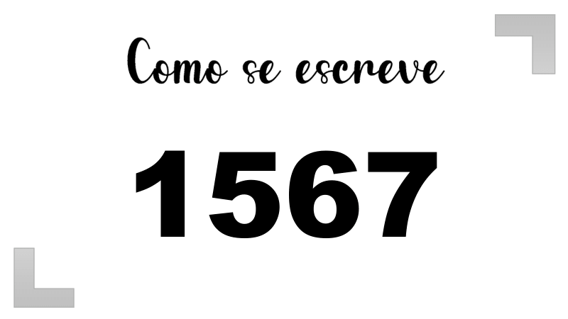 Como se Escreve 1567