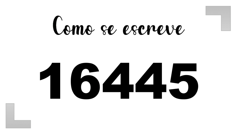 Imagem do número 16445