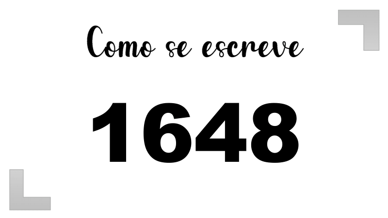 Como se Escreve 1648