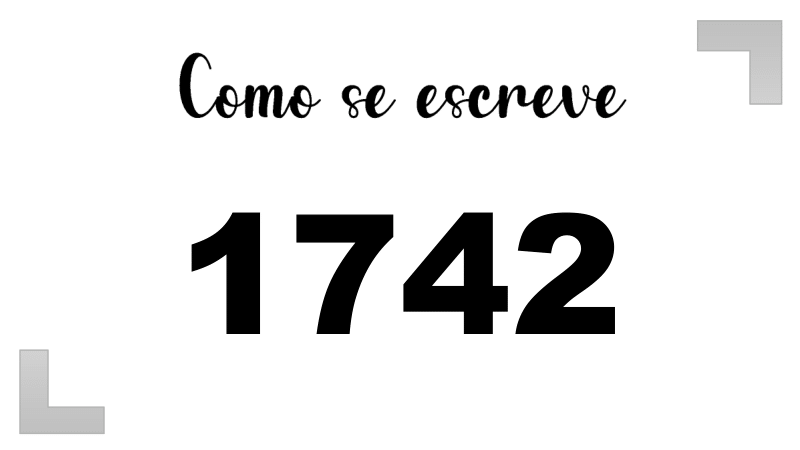 Como se Escreve 1742