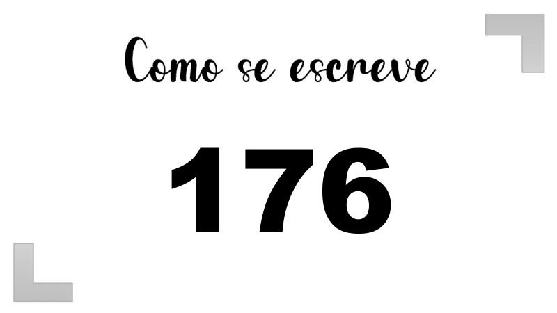 Como se Escreve 176