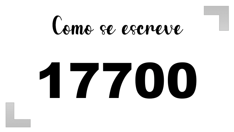 Imagem do número 17700