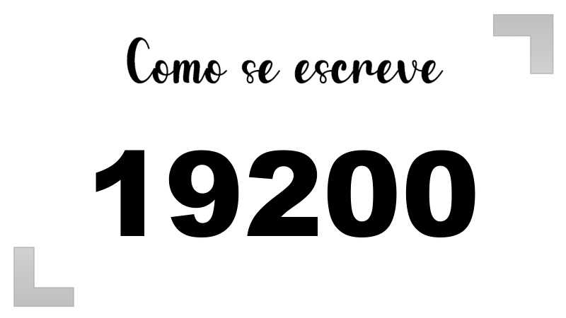 Imagem do número 19200