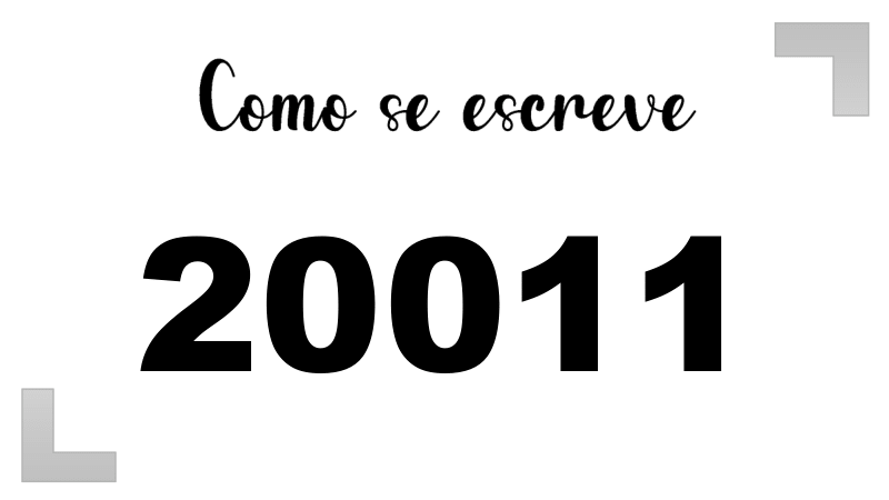 Imagem do número 20011