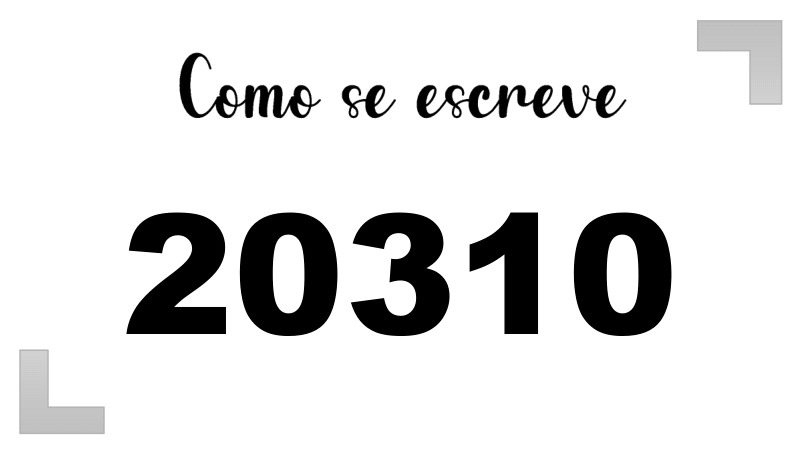 Imagem do número 20310