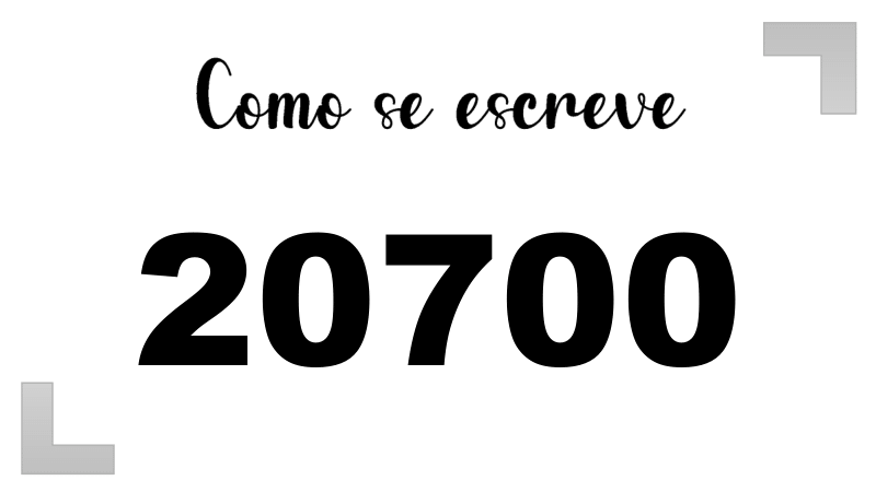 Imagem do número 20700
