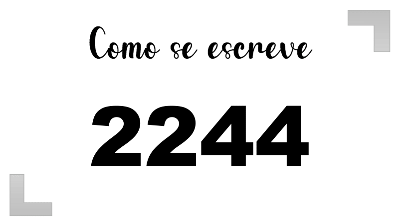 Imagem do número 2244