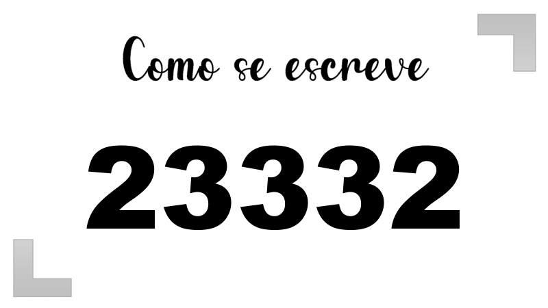Imagem do número 23332