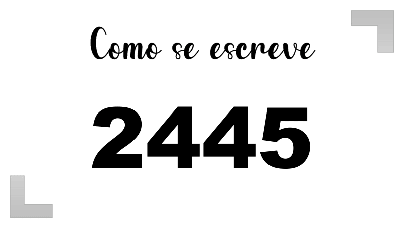 Imagem do número 2445