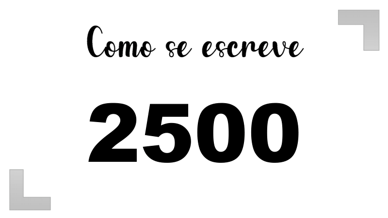Imagem do número 2500