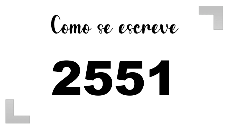 Imagem do número 2551