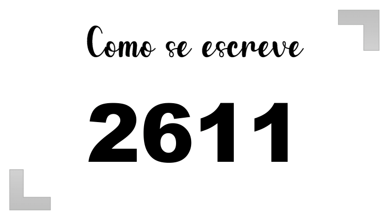 Imagem do número 2611