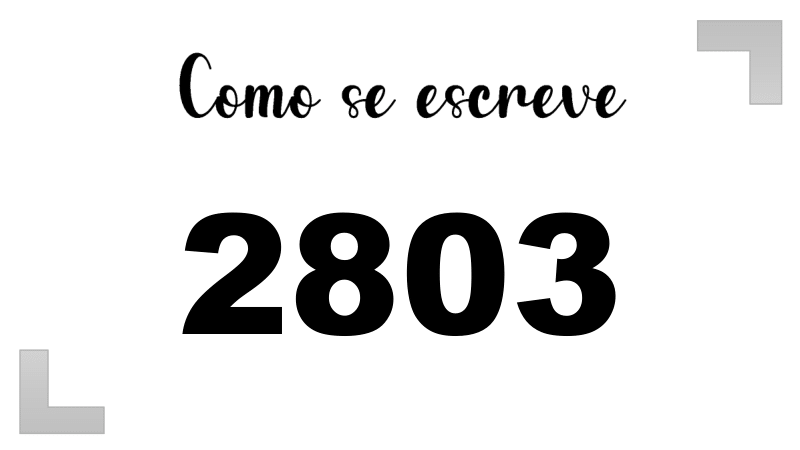 Imagem do número 2803