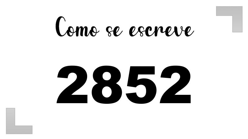 Imagem do número 2852