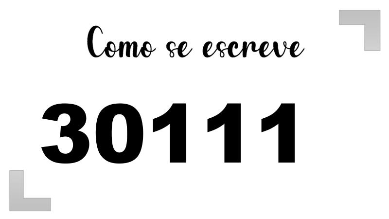 Imagem do número 30111