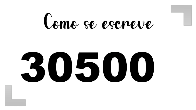 Imagem do número 30500