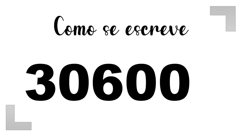 Imagem do número 30600