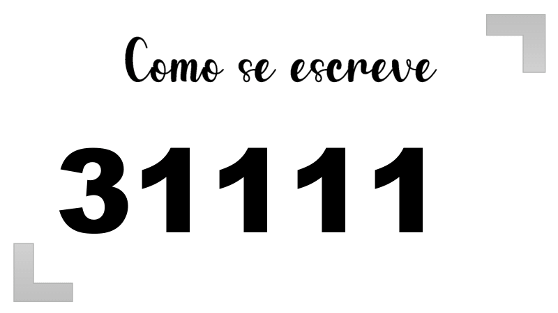 Imagem do número 31111