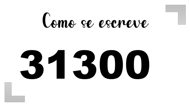 Imagem do número 31300
