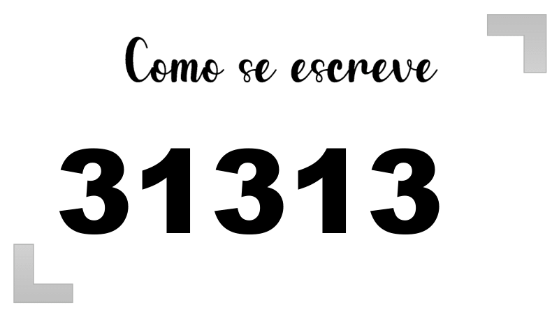 Imagem do número 31313