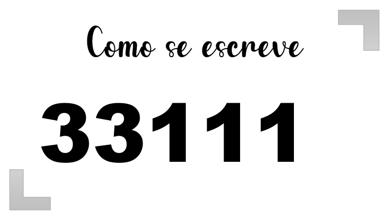 Imagem do número 33111