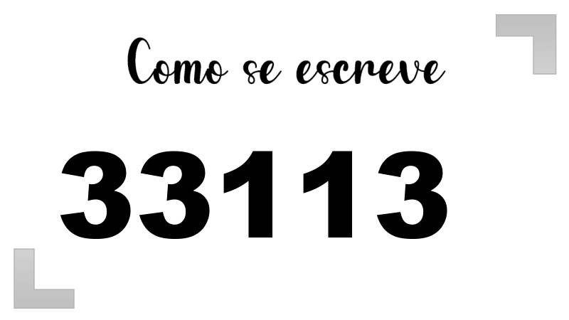 Imagem do número 33113