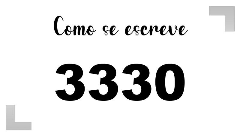 Imagem do número 3330