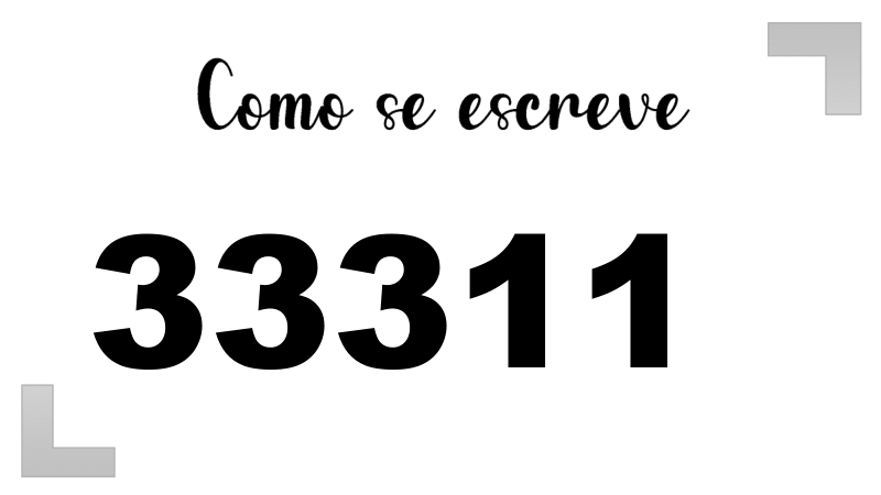 Imagem do número 33311