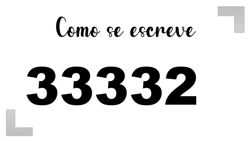 Imagem do número 33332