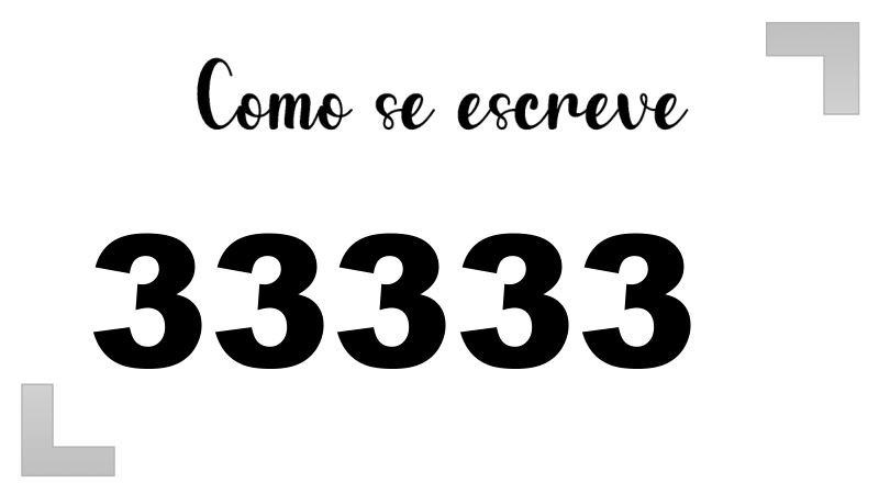 Imagem do número 33333