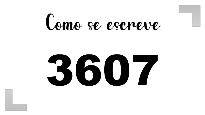 Imagem do número 3607